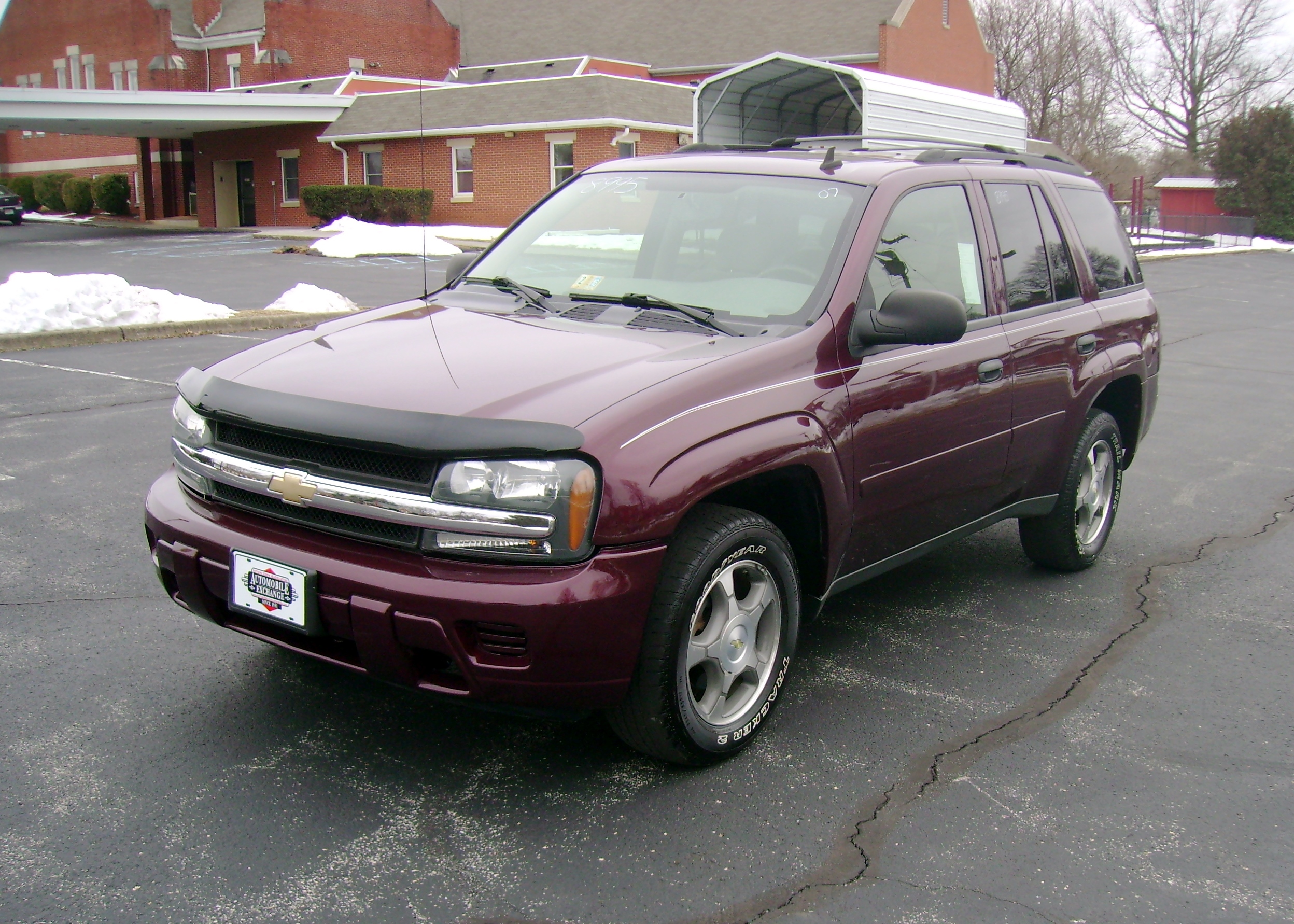 Chevrolet Blazer надпись